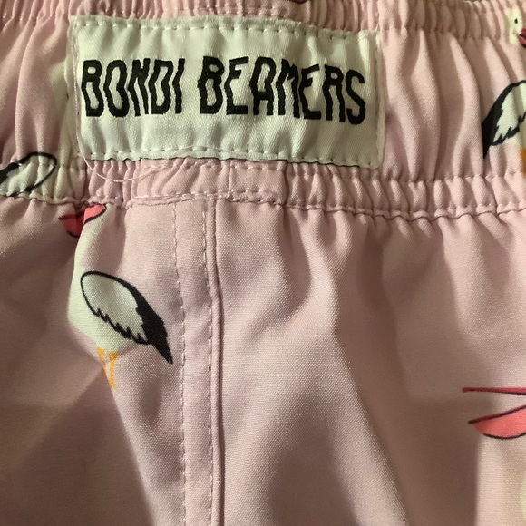 BONDI BEAMERS Women’s Size 12 Pelican Print Swim Shorts - Picture 5 of 7